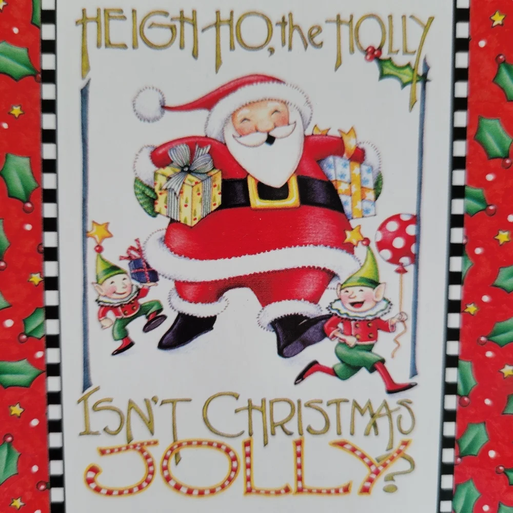 Mary Engelbreit Cards ~ Home is Where the Heart Is & 5 Santa Christmas Cards